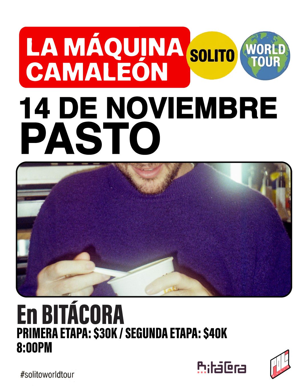 La Maquina Camaleon – Solito World Tour